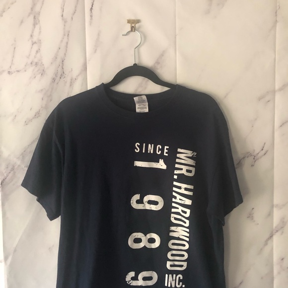 MR. HARDWOOD SINCE 1989 SHORT SLEEVE T-SHIRT MENS LARGE - Picture 3 of 6
